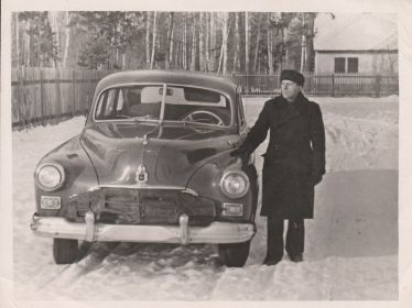 Овчинников В.Ф. на работе