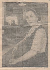 Каменская Е.С. в газете Сталинская правда (11.03.1955)