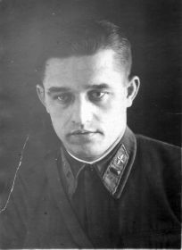 Михасев Дмитрий Васильевич . Капитан , 1942 год (Фото из семейного архива внука Михаила Николаева)