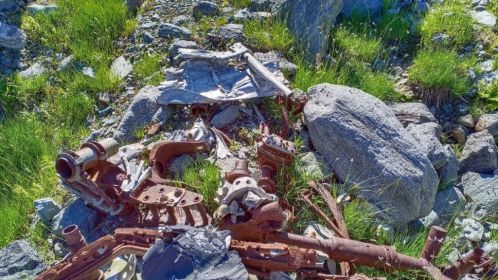 останки самолета