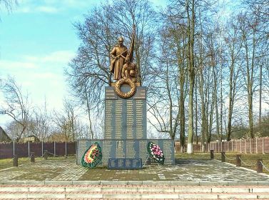 братская могила в г.п. Городище