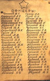 Имя Объедкова И.И. на БМ в Новгородская обл. Старорусский р-н. 11 километр дороги на г. Холм. д.Байново