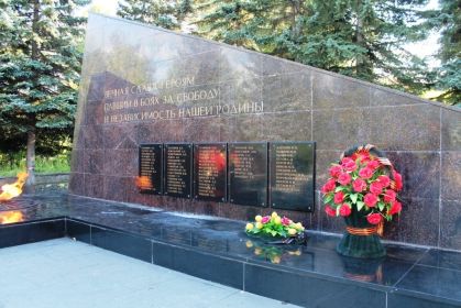 Мемориал в г.Новоуральске