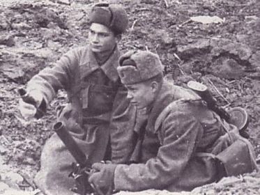Миномётчики в бою