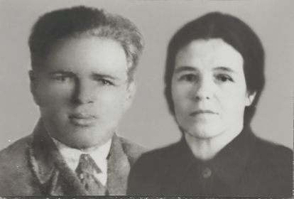 Коровин А Ф и Анна Васильевна (жена, в девичестве Мартьянова) 1908-1960 г.