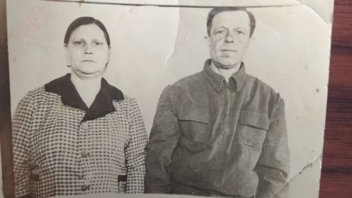 Федор Васильевич с женой