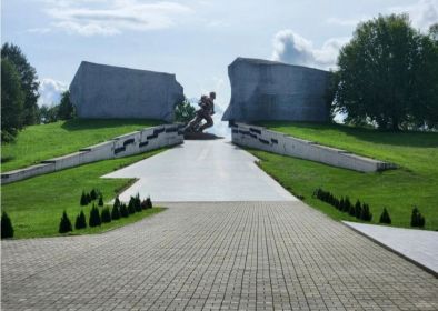 Мемориальный Комплекс " Прорыв". Витебская область , Ушачский район, Беларусь.
