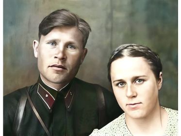 С супругой- Верой Ксаверовной.