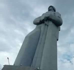 Мурманский Алеша. Памятник защитникам Заполярья. июль 2025 г.