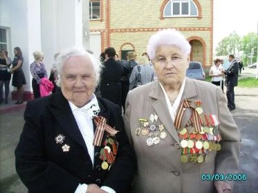 С партизанской Конотопского партизанского отряда Жуковой А.Т. (16.04.1926-08.07.2021)