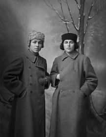Федор Кузьмич и его друг Н.Марков, 26 декабря 1926г.