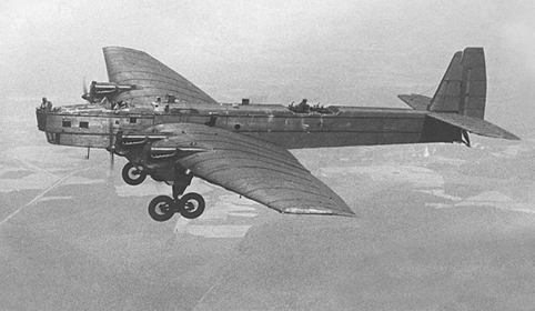 Тяжелый бомбардировщик ТБ-3