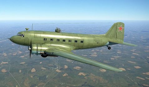 Дальний ночной бомбардировщик Ли-2