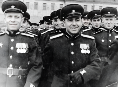 Парад Победы в Москве на Красной площади 24 июня 1945г.