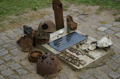 Мемориал воинам 2-го гвардейского отдельного мотоциклетного полка на месте бывшего немецкого населённого пункта Тиренберг. Калининградская область