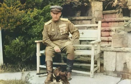 Командир авиадивизии полковник Финогенов М.С. Китай, лето 1945. Фото: Ахтубинский музей.