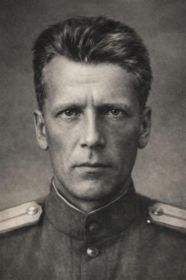 Лейтенант БРОНЗОВ С. И. (фотография после реставрации).