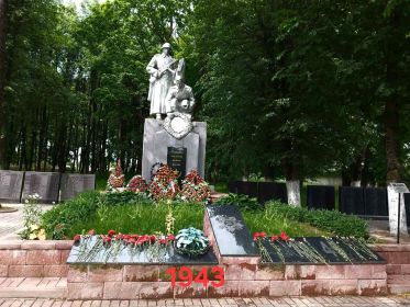 Братское захоронение д.Вороны,Витебский р-н,Белорусь