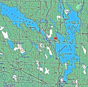 Карта места окружения 995 сп, гибели и захоронения бойцов. Петр Сысоев , гр. ВК