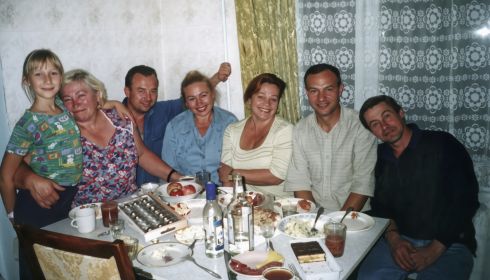 Внуки и правнуки.