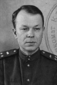 Гвардии подполковник СИЛЬВЕРСТОВ П. И. (фотография обработана с помощью ИИ (искусственного интеллекта).