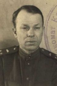 Гвардии подполковник СИЛЬВЕРСТОВ П. И.