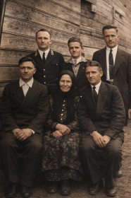Зихановы Павел, Николай, Евгений, Василий и Константин