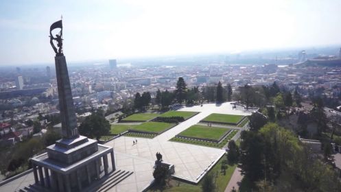 Город Братислава, мемориал "Славин", где покоится Рыбкин М. Г.