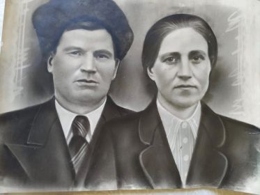 Егор Ефимович со своей женой - Водолажской Марией Ивановной