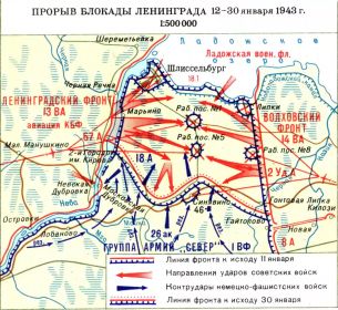 Прорыв блокады Ленинграда