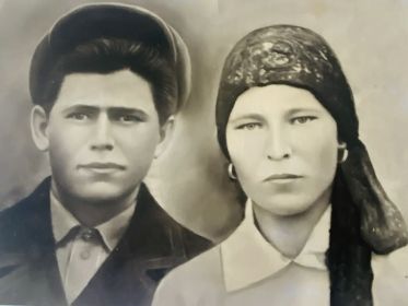 С женой Александрой