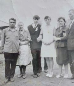 Свадьба сына Николая и невестки Любови