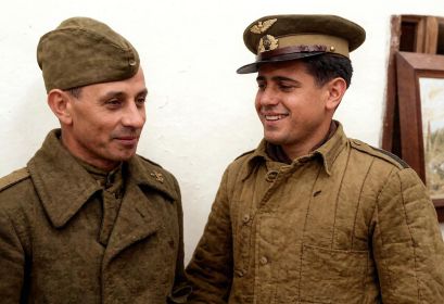 1938 Фурсаев В И с сослуживцем
