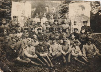 г. Бервальде 3 сентября 1945 г. Митинг победы над Японией.