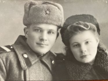 Супруги Николаевы Евгений Иванович и Антонина Алесеевна(Саржина)