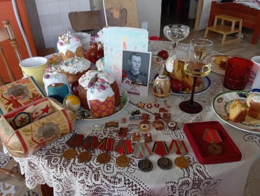 сохранившиеся в семье медали