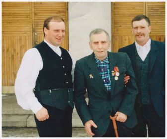 С  сыновьями Сергеем и Николаем