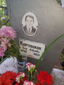 Захоронен на кладбище д.Чёрная грязь