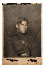 Призыв 17 июня 1941 года. Орехов Семён Михайлович, 19 лет
