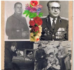 Фото с сослуживцами г.Чита  и портрет в парадной форме середина 70- ых годов.