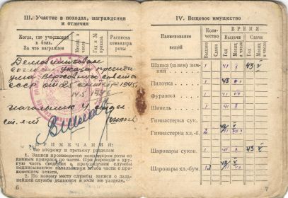 книжка красноармейца 5-6