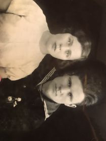 фото с женой 1938год