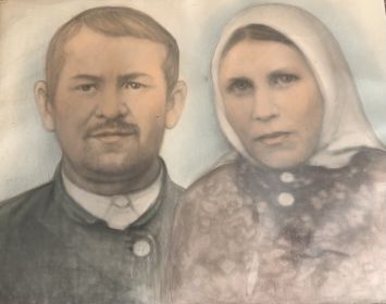 Карим Кайгулович с женой Гульзалифой Сафиевной