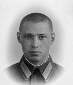 Гвардии лейтенант СЕМЁНОВ И. И. (фотография обработана с помощью ИИ (искусственного интеллекта).