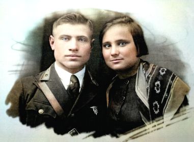 С Холоимовой Марией Тимофеевной.