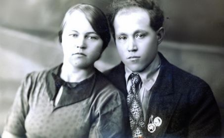 Шаврина Анна Павловна с супругом Шавриныи Варсонофием Фёдоровичем (11.02.1910 - 3.5.1961), воином Великой Отечественной войны.