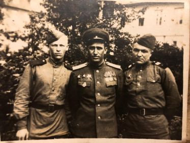 Фронтовые товарищи