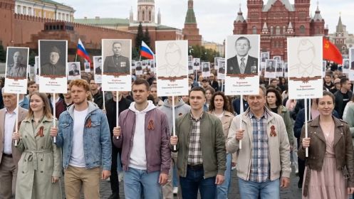 Они идут победным строем. Шествие онлайн, 2026 год