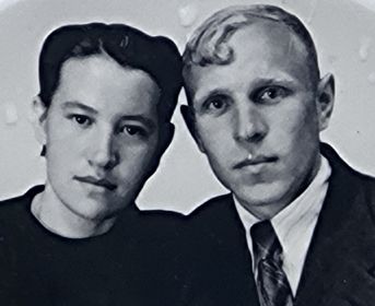 Николай Васильевич с женой Анной Фёдоровной