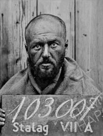 Младший лейтенант ЛЯМПЕРТ (ЛАМПЕРТ) С. В. (фотография обработана с помощью ИИ (искусственного интеллекта).
